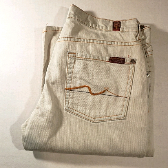 7 For All Mankind Denim - Women's 7 For All Mankind Light Denim Bootcut Jean